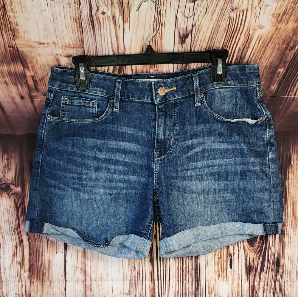 Levi Strauss Classic Blue Denim Women's Shorts